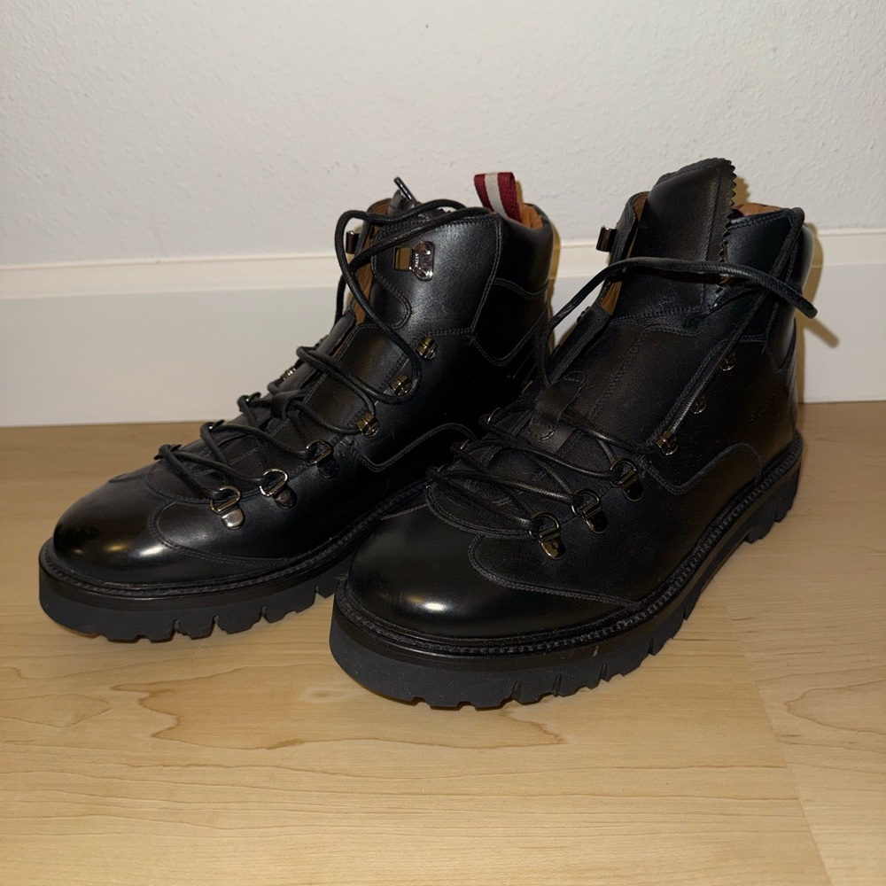 Bally Black Leather Men's Boots